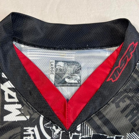 Metal Mulisha x MSR Born To Ride black & red racing jersey - Picture 4 of 7
